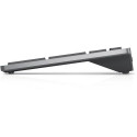 DELL KB740 keyboard Office RF Wireless + Bluetooth QWERTY Nordic Grey, Black