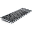 DELL KB740 keyboard Office RF Wireless + Bluetooth QWERTZ German Grey, Black