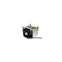 Dynatron K666R1 computer cooling system Processor Air cooler 6 cm Aluminium, Black 1 pc(s)