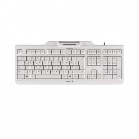 CHERRY KC 1000 SC keyboard Office USB QWERTZ German Grey