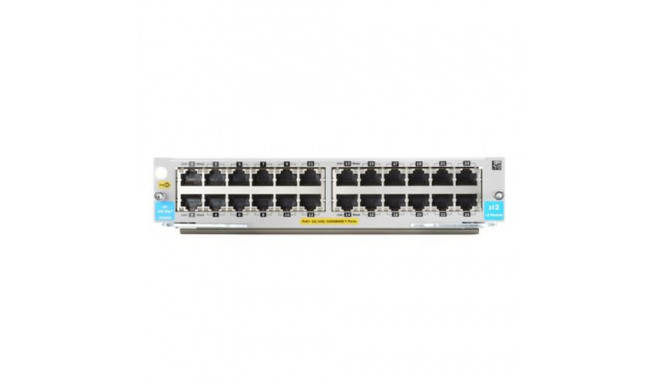 HPE 24-port 10/100/1000BASE-T PoE+ MACsec v3 zl2 Module network switch module Gigabit Ethernet