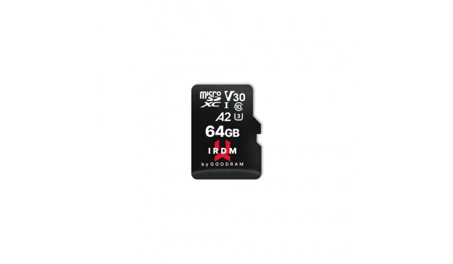Goodram IRDM M2AA 64 GB MicroSDXC UHS-I Class 10