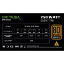 Inca IPS-750XN power supply unit 750 W ATX Black