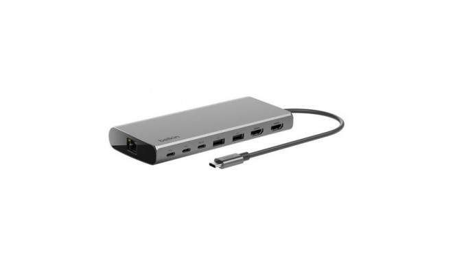 Belkin INC015BTSGY-CZ laptop dock/port replicator Wired USB 3.2 Gen 1 (3.1 Gen 1) Type-C Aluminium