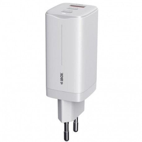 iBox ILUC65W mobile device charger Universal White AC Fast charging Indoor