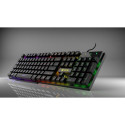 Inca IKG-446 keyboard Gaming USB QWERTZ German Black
