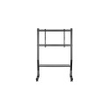 Techly Floor Stand with Shelf for 45-90&quot; LCD/LED/Plasma TV
