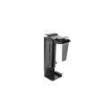 Techly ICA-CS 66 CPU holder Under desk CPU holder Black
