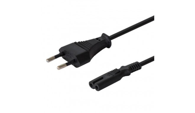 Savio CL-97 power cable Black 1.2 m Power plug type E IEC C7
