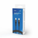 Savio CL-159 USB cable USB 2.0 1 m USB C Black