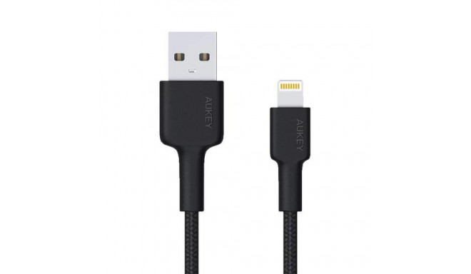 AUKEY CB-AL05 lightning cable 1 m Black