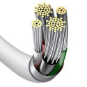 Baseus CALYS-C02 lightning cable 2 m White