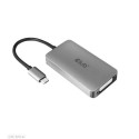 CLUB3D USB3.2 Gen1 Type-C to Dual Link DVI-D HDCP OFF version Active Adapter M/F for Apple Cinema Di