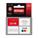 Activejet ACC-36N ink (replacement for Canon PGI-36; Supreme; 12.5 ml; color)