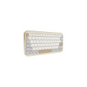 ASUS KW100 /BG/UI/80 keyboard Home Bluetooth Beige, Oat