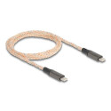 DeLOCK USB 2.0 Cable USB Type-C male to male PD 3.0 100 W with RGB illumination 1.20 m