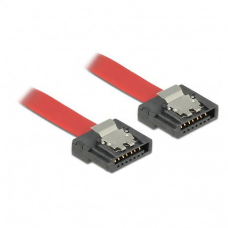 DeLOCK 0.3m SATA III SATA cable SATA 7-pin Red