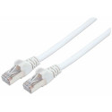 Intellinet Network Patch Cable, Cat7 Cable/Cat6A Plugs, 30m, White, Copper, S/FTP, LSOH / LSZH, PVC,