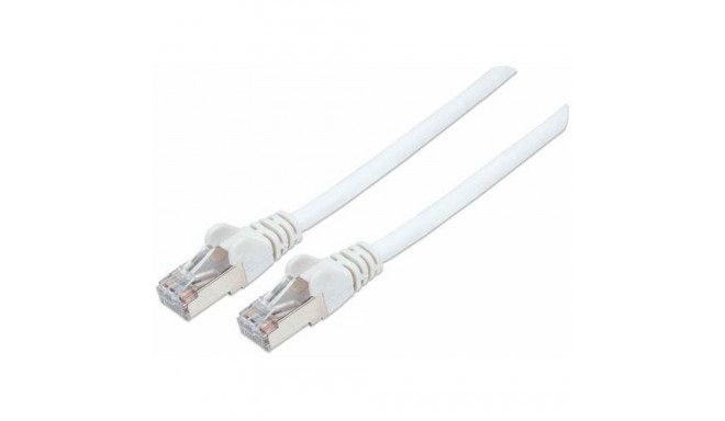 Intellinet Network Patch Cable, Cat7 Cable/Cat6A Plugs, 10m, White, Copper, S/FTP, LSOH / LSZH, PVC,