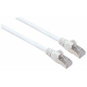 Intellinet Network Patch Cable, Cat7 Cable/Cat6A Plugs, 20m, White, Copper, S/FTP, LSOH / LSZH, PVC,