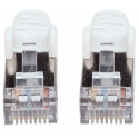 Intellinet Network Patch Cable, Cat7 Cable/Cat6A Plugs, 10m, White, Copper, S/FTP, LSOH / LSZH, PVC,