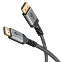 Goobay 65269 DisplayPort cable 2 m HDMI Grey