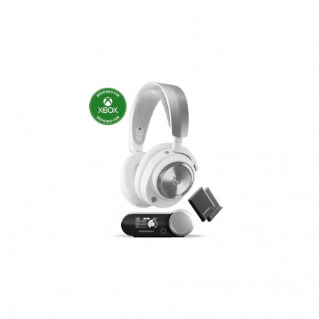 Steelseries 61525 headphones/headset Wired Head-band Gaming USB Type-C White