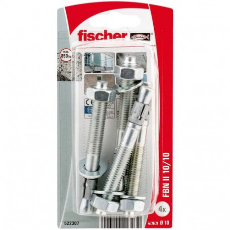 Fischer 522307 screw anchor / wall plug 1 pc(s) Expansion anchor 86 mm