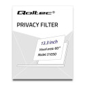 Qoltec 51050 display privacy filters 33.8 cm (13.3&quot;)