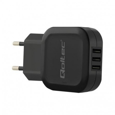 Qoltec 50191 mobile device charger Black Indoor