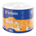 Verbatim DVD-R Matt Silver 50 Pack Wrap Spindle