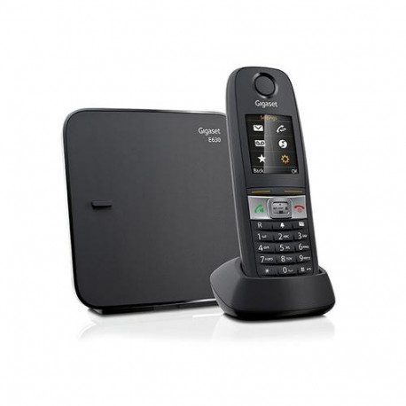 Gigaset E630 DECT Etanche et Antichoc Base+combiné Analog/DECT telephone Black