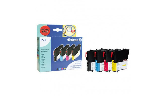 Pelikan 4106902 ink cartridge 4 pc(s) Black, Cyan, Magenta, Yellow