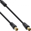 InLine 4043718129409 coaxial cable 5 m IEC Black
