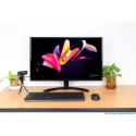 Manhattan MWK7350 Wireless USB Keyboard and Mouse Combo Set One Single USB-A Nano Receiver for Both 