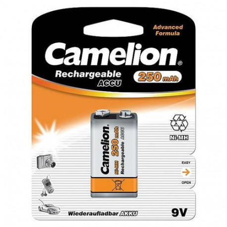 Camelion NH-9V250BP1 Rechargeable battery 9V Nickel-Metal Hydride (NiMH)