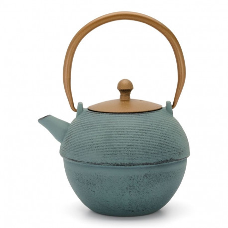 Bredemeijer Teapot Sakura 1,2l Cast Iron blue 153040