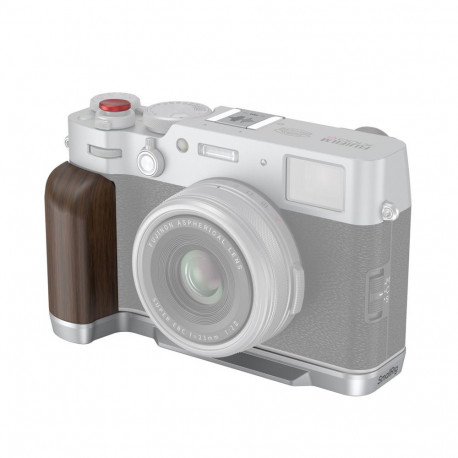 SmallRig 4804 Wooden L Shape Grip for FUJIFILM X100VI / X100V (Silver)