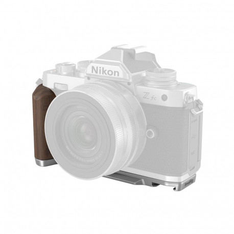 SmallRig 4803 Wooden L Shape Grip for Nikon Z fc (Silver)