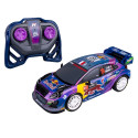 NIKKO raadioteel juhitav auto Night Mode - M-Sport Ford Puma Hybrid Rally1 #19 Loeb, skaala 1:18