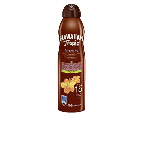 HAWAIIAN TROPIC ARGAN OIL bruma SPF15 spray 177 ml