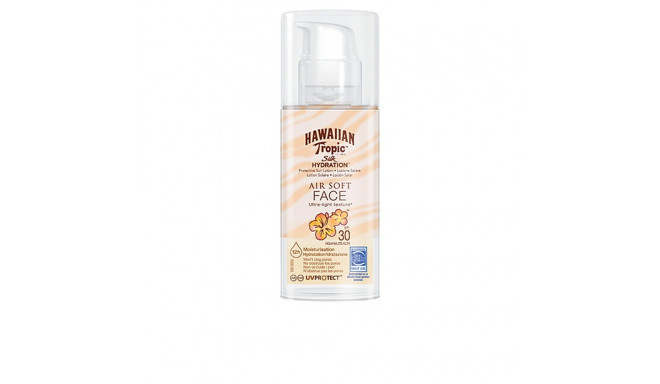 HAWAIIAN TROPIC SILK AIR SOFT FACE sun lotion SPF30 50 ml