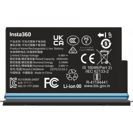 Insta360 X5 aku 2400mAh