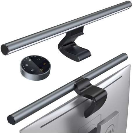 Elesense Elesense office wirelessly controlled LED lamp lighting for monitor black (E1129)