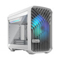 Fractal Design Torrent Nano RGB White TG clear tint Side window, White TG clear tint, Power supply i