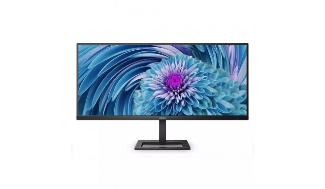 Philips Monitor 346E2LAE 34 ", VA, WQHD, 3440 x 1440, 21:9, 4 ms, 300 cd/m, HDMI ports quantity 1, 1