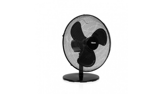 Tristar Desk fan VE-5728 Diameter 30 cm, Black, Number of speeds 3, 40 W, Oscillation