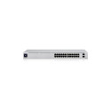 UBIQUITI akotuvas Networks USW-Pro-24-POE 24-port + 2xSFP+ 10 Gigabit Switch 16x PoE+ 8x POE++