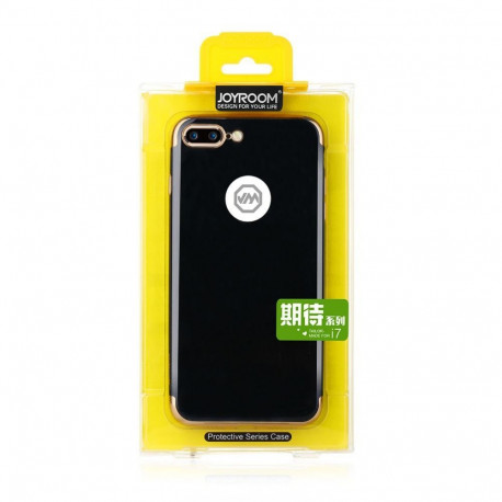 Joyroom kaitseümbris Apple iPhone 7 Plus TPU Case JR-BP234, läbipaistev, must
