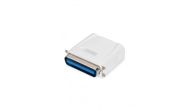 Digitus Fast Ethernet Print Server, 1-Port 1x RJ45, 1x DB-36-pin male Centronics, White